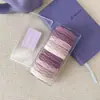 Goma para el pelo Engrosada y Ampliada para Mujer 2025 Banda Elástica de Cola de Caballo de Moda Anillo para el Pelo Cubierta de Cuero Estilo Grueso