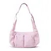 Bolso cruzado para exteriores, deportivo, ligero y de aspecto elegante, casual y versátil, bolsa de viaje de gran capacidad para niñas, bolso de hombro de gran capacidad