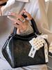 2025 Verano Nuevo Bolso de Mano de Moda Trendy Estilo Simple Bolso Balde Elegante para Viajero Color Sólido Cruzado Bolso de Mujer