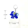 Lindo Dinosaurio Mochila Colgante Llavero Colgante PVC Dibujos Animados Pegamento Suave Joyería DIY Llavero de Regalo Amazon