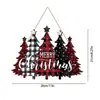 Decoración del Hogar Amazon Elementos Navideños Decoración de Atmósfera Navideña Letrero de Madera Plato Decorativo Creativo