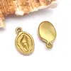 Pingente de Tartaruga, Concha, Golfinho, Sereia Oceano Dourado em Aço Inoxidável para Pulseira, Colar, Acessórios de Joias DIY