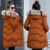 Abrigo de Algodón para Mujer 2026 Nuevo Comercio Exterior Transfronterizo Engrosado de Longitud Media Ajustado Chaqueta de Algodón Estilo Coreano Ropa para Mujer Tallas Grandes