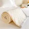 2026 Novo Modelo Jacquard Tricotado 100% Algodão de Alta Qualidade, Cobertor Multifuncional, Colcha de Verão em Forma de Coração, Colcha Fina de Verão, Colcha de Ar Condicionado