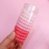 10 piezas de color degradado de línea telefónica Anillo para el pelo color gelatina cuerda gruesa para el pelo conjunto combinación cuerda para la cabeza accesorios para el pelo pequeños y frescos para mujeres