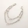 Cadena de Cintura Cruzada Europea y Americana de Mariposa y Bola de Diamantes Seis Capas de Diamante Cadena de Pantalón de Bola de Diamante Completa Cadena Corporal Joyería Hecha a Mano al por Mayor para Mujeres