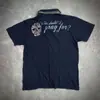Tendencia de Moda Verano Nuevo Estilo Camisa Hawaiana Estampada de Manga Corta con Cuello Polo y Estampado de Calaveras Venta al por Mayor