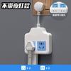Enchufe de conversión poroso con luz nocturna USB, enchufe con interruptor independiente, giro único, multifuncional, regleta para el hogar y la oficina