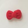 Moño de Franela KT Rojo Grande DIY Accesorios para el Cabello Funda para Teléfono Móvil Zapatos Sombreros Calcetines Accesorios Accesorios para Prendas