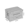 Caja de Almacenamiento Plegable para Camping al Aire Libre Caja de Almacenamiento Espesa para Camping Caja de Almacenamiento para Maletero de Coche Caja de Almacenamiento Militar