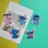 Broche Grande de Acrílico Desenho Animado Fofo Anime Stitch Decoração Criativa Engraçada para Bolsa Patch Pingente Acessórios