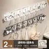 Gancho de Almacenamiento de una Fila sin Taladro con Ventosa Montado en Pared Colgador de Ventosa para Baño Colgador sin Rastro para Almacenamiento en Cocina