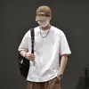 Ropa para Hombre Xintang Venta al por Mayor 2026 Camiseta de Manga Corta Algodón Tecnológico de Toque Fresco Peso Pesado Camiseta de Manga Corta para Hombre Verano Corte Holgado