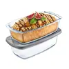 Pão Pizza Peixe no Vapor Prato de Peixe Vidro Resistente ao Calor Forma para Assar Forno de Micro-ondas Forno Doméstico Prato de Jantar Caldo Prato Pequeno de Frutos do Mar Prato de Legumes
