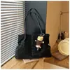 Bolso grande de leopardo para mujer, nuevo bolso tote ligero de otoño 2026 para la escuela y el trabajo, bolso de hombro de gran capacidad