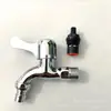 Torneira de latão para máquina de lavar tanque de esfregão piscina espessada 4 pontos doméstico abertura rápida torneira de água fria única fonte de torneira fábrica