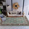 Tapete Decorativo Espesso para Chão Xinjiang Lã de Caxemira Tapete de Lã Xinjiang Estilo Étnico Persa Feito à Mão Estilo Mesa de Centro Sala de Estar Roxo