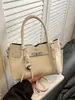 Bolso Cubo Casual de Moda Transfronterizo Otoño e Invierno 2025 Nuevo Bolso de Hombro con Textura Retro Bolso de Mano Personalizado Bolso Tote
