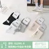 Meias de Cano Médio Si Lun Qi 6238 Outono Inverno Novo Estilo Algodão 100% Sem Cheiro nos Pés Ponta Sem Costura Moda Estilo Coreano Meias de Cano Médio-Alto para Mulheres