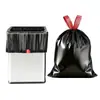 Bolsas de Basura con Cordón Libres de Desgarros, Tamaño Grande para Uso Doméstico y Comercial, Cocina, Hotel, Administración de Propiedades, Catering, Extra Grandes, Bolsas de Plástico Extra Gruesas