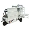 Carrito de puesto de joyería de tres ruedas eléctrico, Carrito de puesto de lencería hecha a mano, calcetines y artículos pequeños, Carrito pequeño de joyería eléctrico móvil