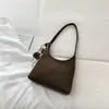 Otoño 2026 Nuevo Bolso Tote Simple Casual de Color Sólido Gran Capacidad para el Trabajo y el Viaje Diario Bolso de Hombro Único Elegante de Alta Apariencia