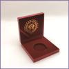 Caja de regalo personalizada, caja de regalo, caja de monedas conmemorativa personalizada, caja de insignia abatible personalizada, 12 x 12 x 2,9 cm