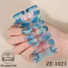 Pegatinas Nuevas para Uñas Zhengxiang Transfronterizas con Lámina Dorada, Efecto Mármol, Película de Esmalte Impermeable, Pegatinas para Uñas Cielo Estrellado al por Mayor
