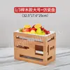 Plato de Exhibición de Buffet Estilo Bosque al por Mayor Cesta de Pan de Madera Maciza Soporte de Mesa para Platos Fríos Comida Fría Ensalada de Frutas Snacks Fritos