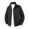 Chaqueta Casual Nueva de Primavera 2026 para Hombres Jóvenes y de Mediana Edad, Marca de Moda, Casual Deportivo, Corte Holgado, Top Versátil con Cuello Alto