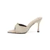 Sandalias para Mujer Chuyuji 2026 Nuevas Sandalias de Verano para Exteriores con Tacones Finos, Cómodas para los Pies, Adecuadas para Combinar con Faldas para Citas, Tacones Altos