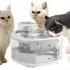 Fonte de Água Recarregável de Grande Capacidade para Pets, com Filtro de Circulação Automática e Dispensador com Sensor para Cães e Gatos