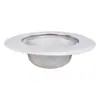 Filtro de pia de aço inoxidável direto da fábrica, grade de pia de cozinha, cesta à prova de detritos, bacia para lavar vegetais, artefato anti-entupimento