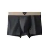 Ropa Interior de Algodón Peinado de Gama Alta para Hombre, Boxer Moderno de Algodón Puro, 7A, Entrepierna Antibacteriana, Cintura de Espiga, Boxer Brief