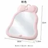 Espejo de Escritorio de Maquillaje para Niña con Lazo Espejo de Retoque de Belleza Hada Pequeña HD Lindo Divertido Encantador Espejo de Tocador de Princesa
