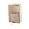 Soporte para palillos de cocina, caja de almacenamiento de palillos de pared con tapa, jaula para palillos a prueba de polvo, estante de almacenamiento multifuncional con drenaje para el hogar