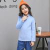 Blusa Térmica de Veludo de Manga Longa para Meninos, Espessa e Quente, Camada Base de Gola Alta Infantil para Bebês e Crianças Pequenas