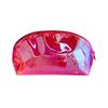 Bolsa Cosmética de PVC Impresa, Bolsa Cosmética Portátil de Concha de Gran Capacidad, Bolsa de Aseo Impermeable de Aspecto Elegante