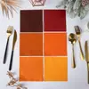 Servilletas Desechables de Color Sólido Cálido Simples Exclusivamente para Comercio Electrónico Transfronterizo, Adecuadas para Decoraciones de Fiesta de Acción de Gracias y Halloween