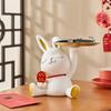 Almacenamiento de llaves para pasillo, hogar, sala de estar, escritorio, decoración de boda china, decoración de sala de bodas, regalo de Año Nuevo, decoración de conejo