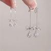 Cita de Primavera Nuevo Estilo Chino Pendientes de Borla de Mariposa Populares Pendientes Largos de Alta Gama Pendientes de Botón para Mujer