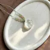 Nuevo Collar con Cuerda Tejida Colgante Ruyi de Pata de Gato Estilo Chino Colgante Ojo de Gato Estilo Chino Accesorios de Cadena para Clavícula de Pata de Gato