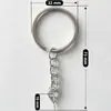 Llavero con Anillo de Llave de Ojo de Oveja, Cadena de Llavero con Uña de Cuerno de Oveja, Accesorios para Llavero, Cadena de Cuentas, Colgante de Cuentas
