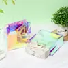Bolsa de Mano Láser de PVC Estilo Ins de Alta Gama Bolsa de Mano para Dulces de Boda Souvenir de Boda Bolsa de Regalo de PVC Personalización