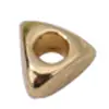Ouro 18K Banhado Engrenagem Ufo 1,5/2/2,3/2,5mm Textura de Cobre Artesanal DIY Material Acessórios Fabricante Atacado