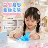 Diversión de Apilamiento de Cristal 3D Pegatinas en Relieve para Niños Resina Transparente Escena de Escritorio Pequeños Adornos Pegatinas Decorativas DIY Venta al por Mayor