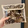 Elásticos de Cabelo Pequenos Infantis para Meninas, Faixas de Cabelo que Não Danificam o Cabelo, Cordas de Cabelo de Alta Elasticidade para Bebês