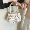 Bolso Fresco Dulce Elegante de Moda 2026 Nuevo Simple Versátil Casual Bolso de Hombro Lazo Bolso para el Trabajo