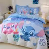 Juego de cuatro piezas con estampado de dibujos animados de Disney de algodón, 100% algodón puro, adorable ropa de cama auténtica de la propiedad intelectual Zootopia