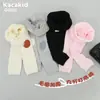 Nuevos Leggings Gruesos de Forro Polar para Otoño e Invierno de Niños, Pantalones Largos de PP de Nueve Puntos, Pantalones Exteriores de Estilo Coreano para Niños y Niñas